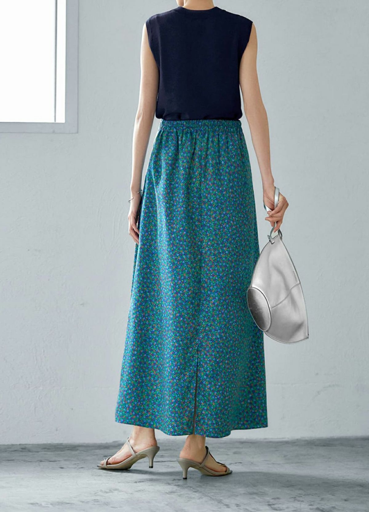 着用イメージ 165cm ブルー