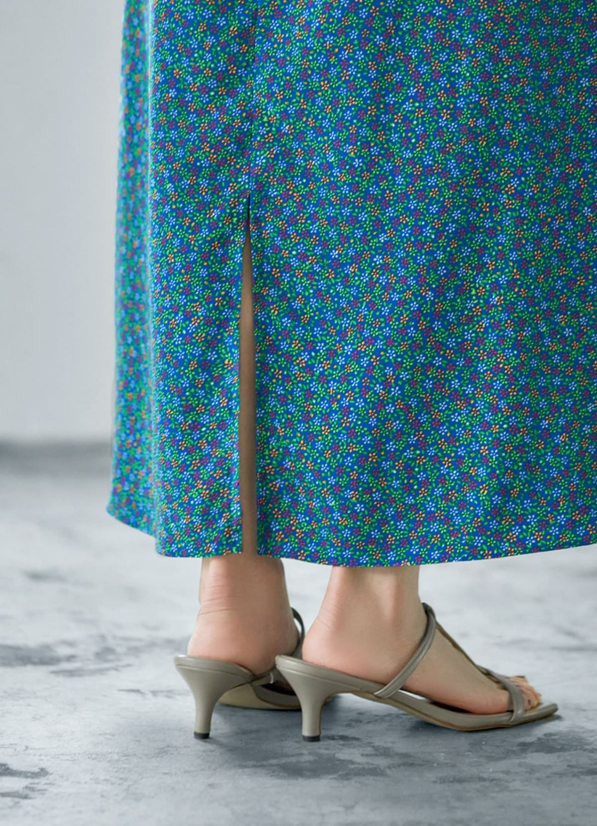 着用イメージ 165cm ブルー