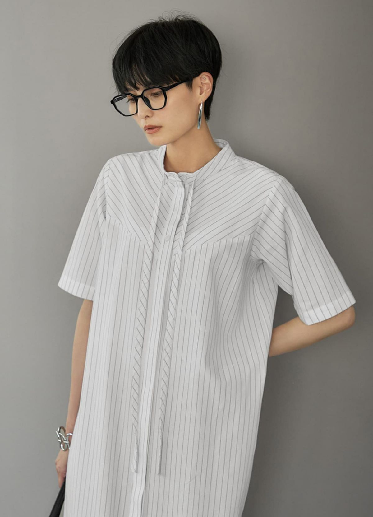 着用イメージ 165cm ブラック