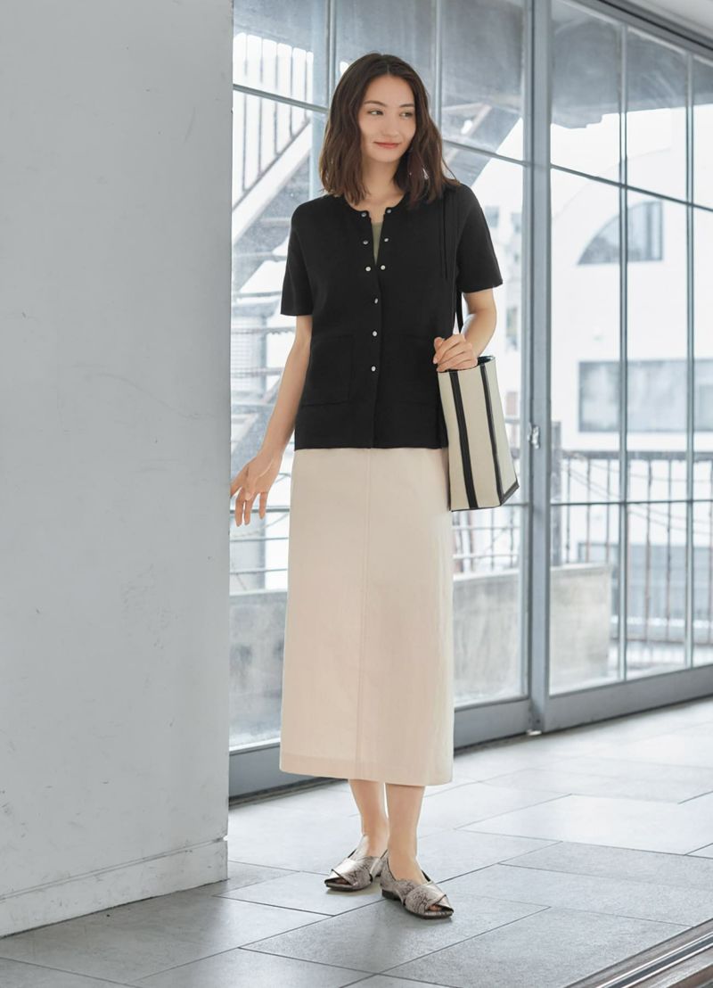 着用イメージ 165cm エクリュ