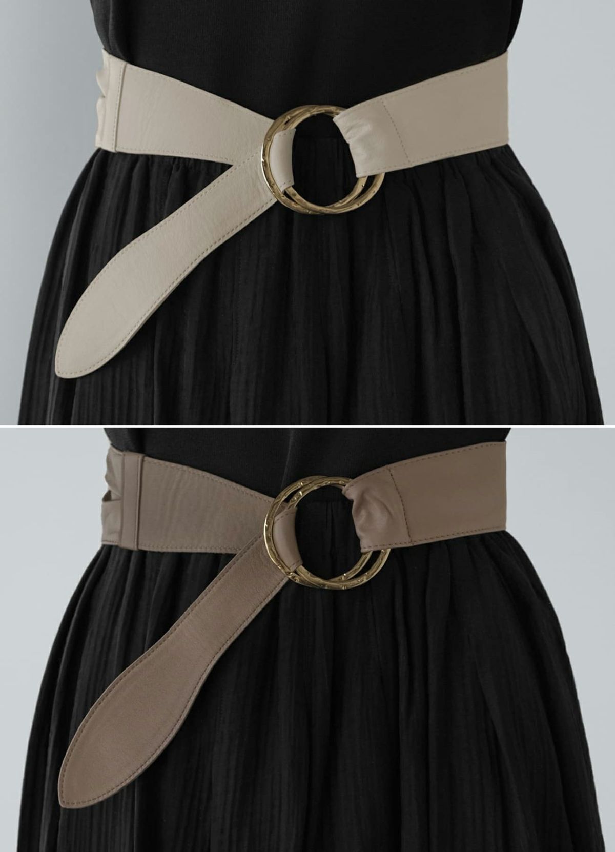 (上)エクリュ (下)モカグレー