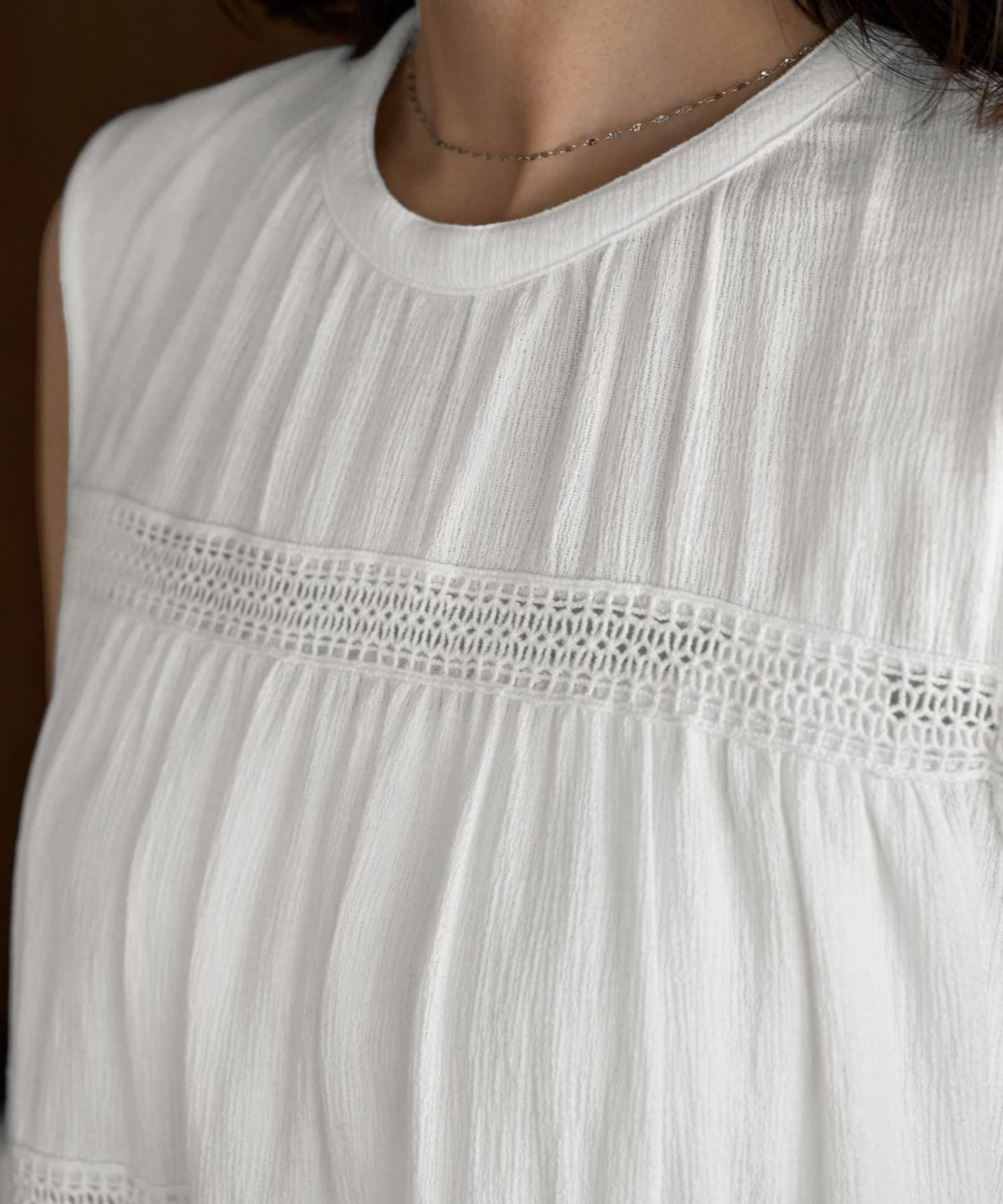 着用イメージ 165cm アイボリー