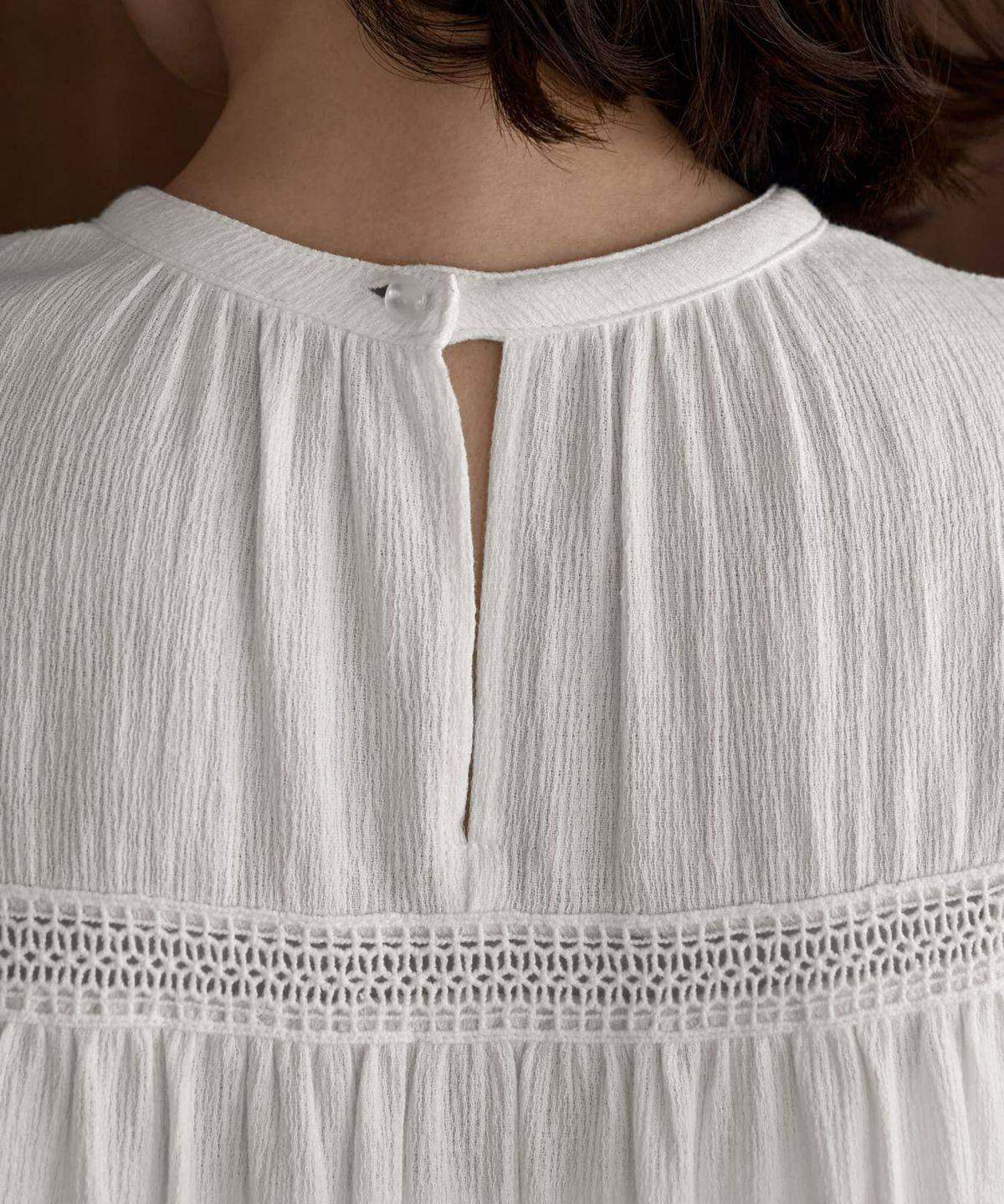 着用イメージ 165cm アイボリー