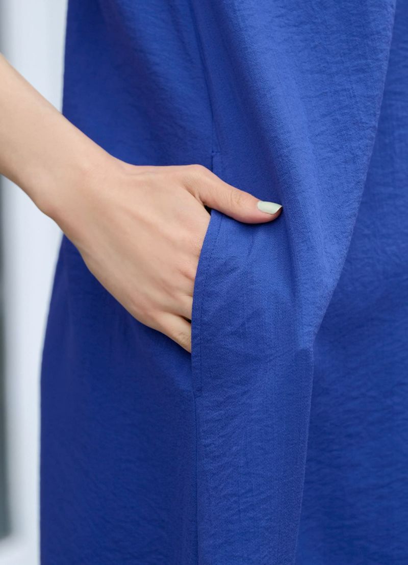 着用イメージ 168cm 着用サイズ 02 ロイヤルブルー