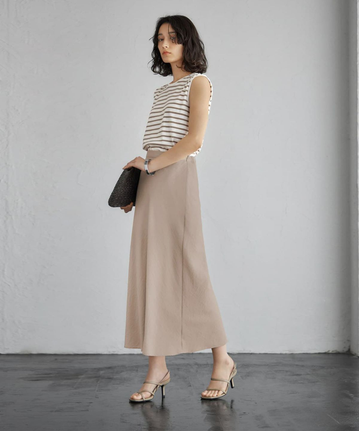 着用イメージ 165cm 02サイズ ベージュ