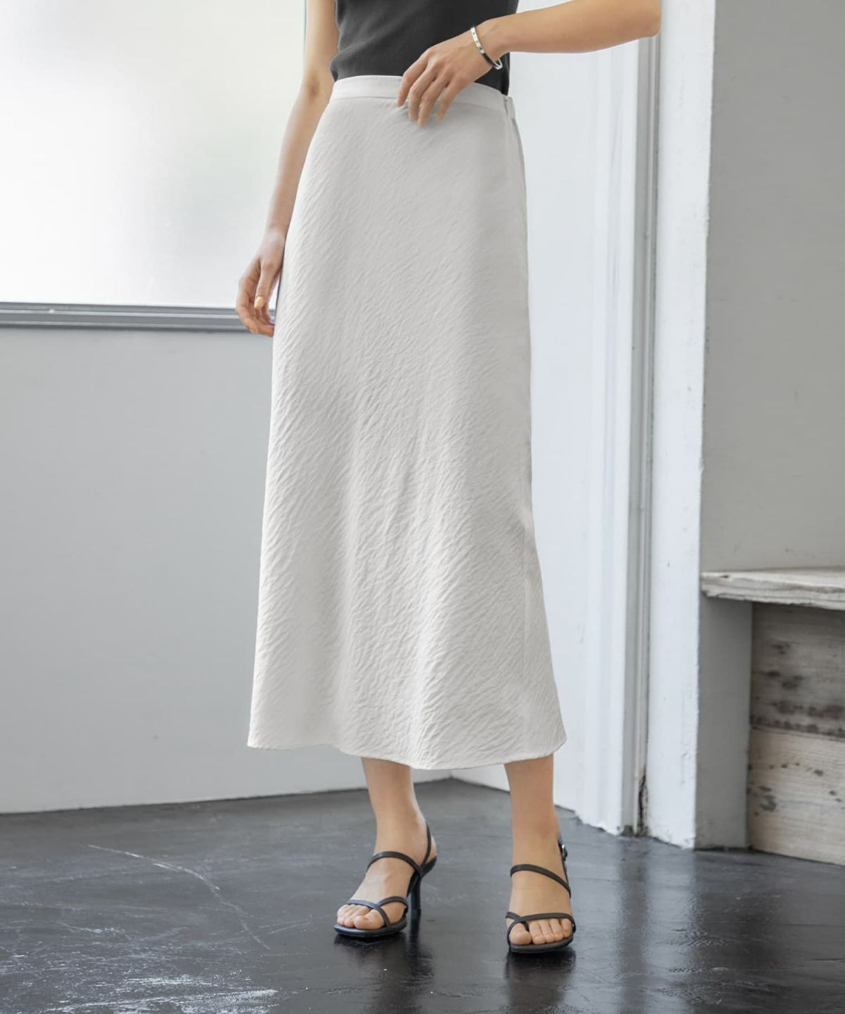 着用イメージ 165cm 02サイズ ホワイト