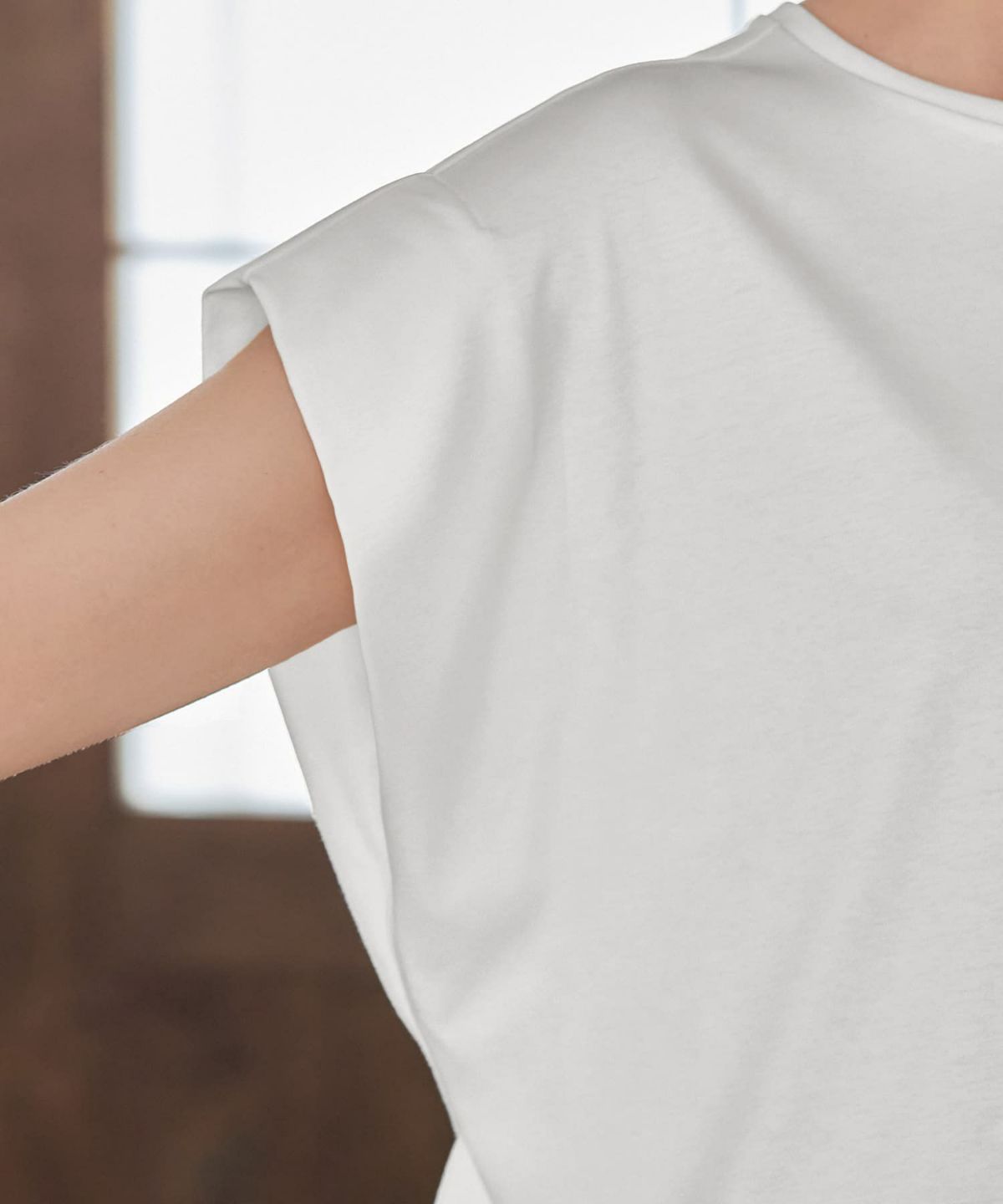 着用イメージ 168cm ホワイト