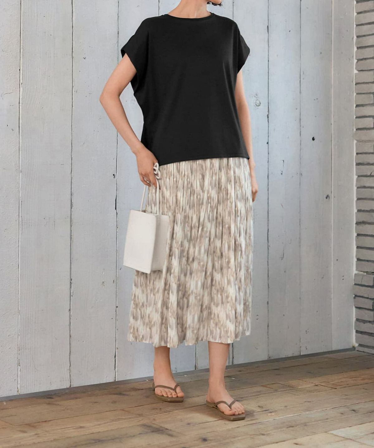 着用イメージ 168cm ブラック