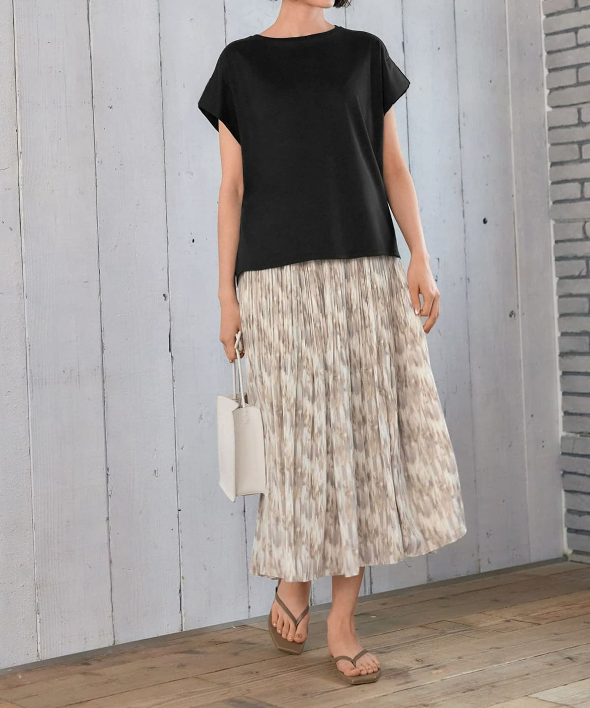 着用イメージ 168cm ブラック