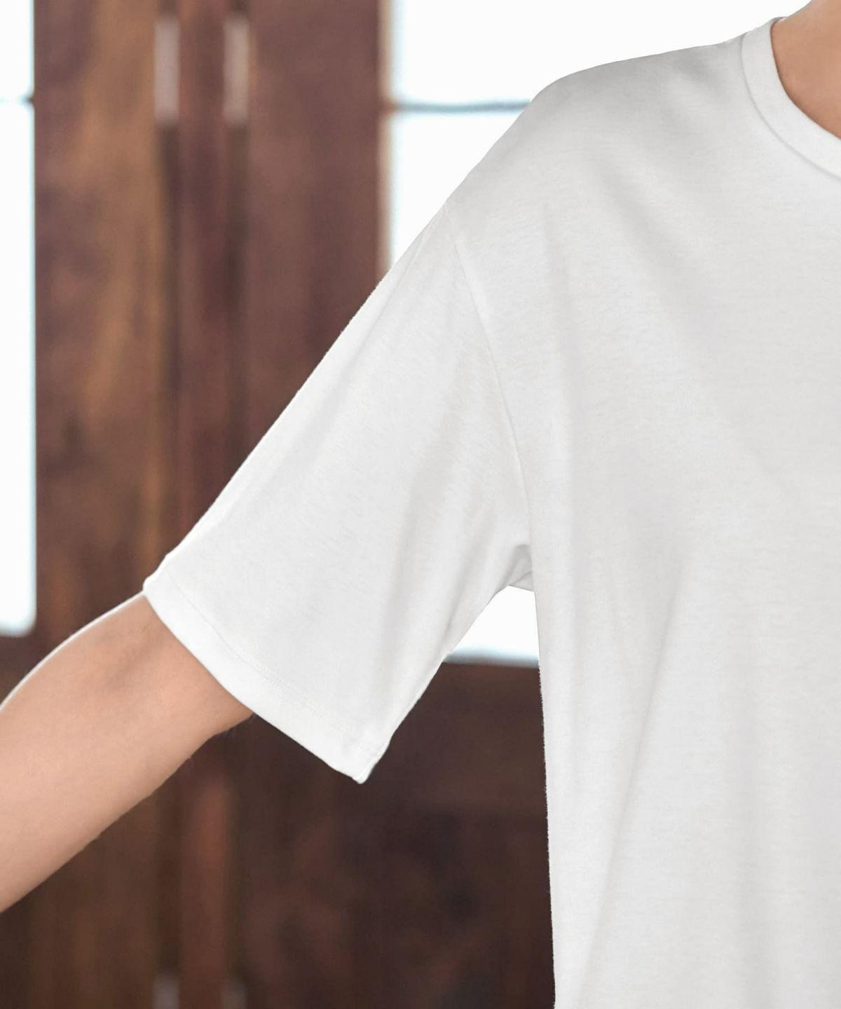 着用イメージ 168cm 着用サイズ S ホワイト