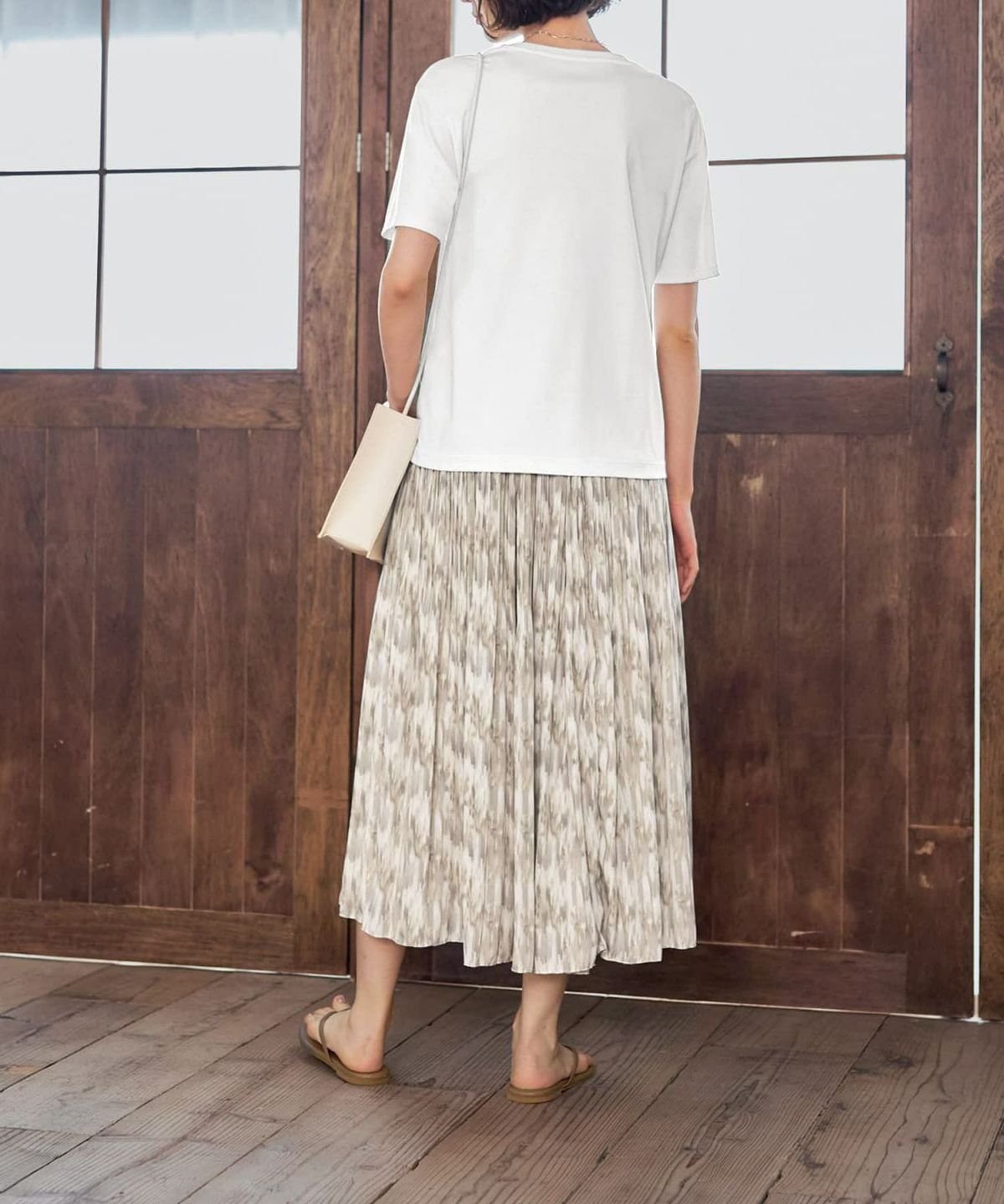 着用イメージ 168cm 着用サイズ S ホワイト