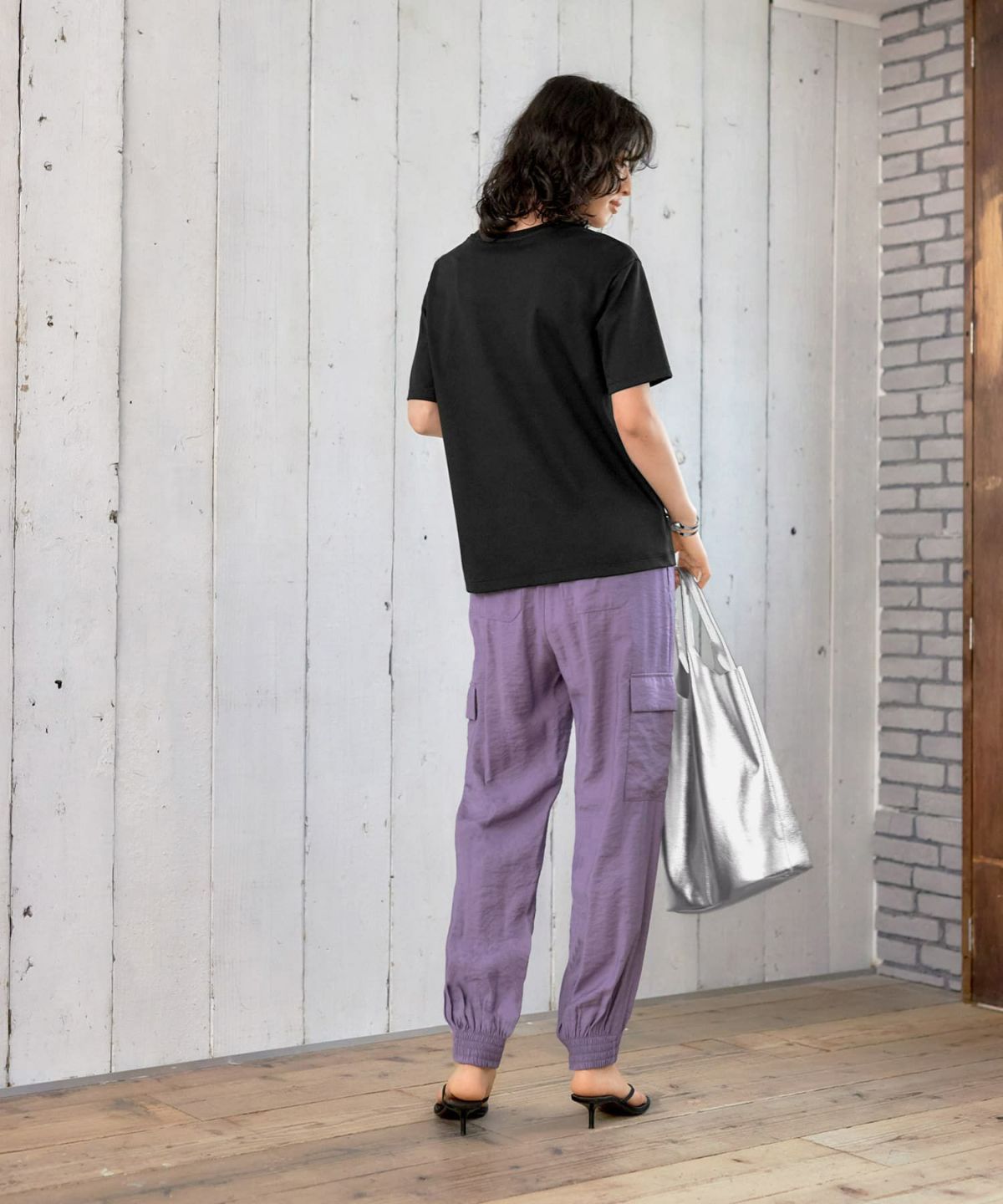 着用イメージ 167cm 着用サイズ S ブラック