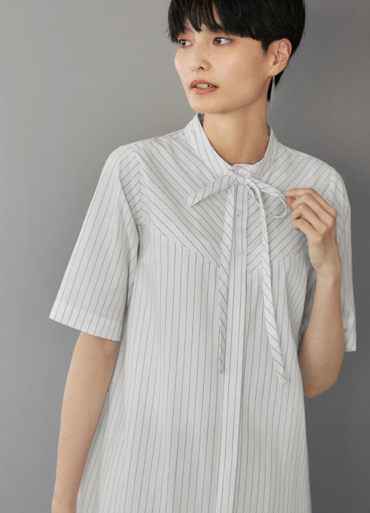 着用イメージ 165cm 着用サイズ 02 ホワイト