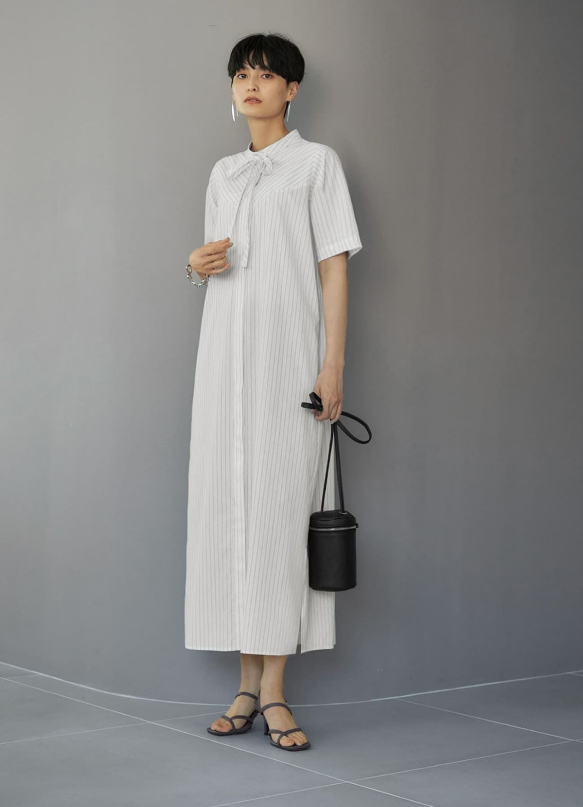 着用イメージ 165cm 着用サイズ 02 ホワイト