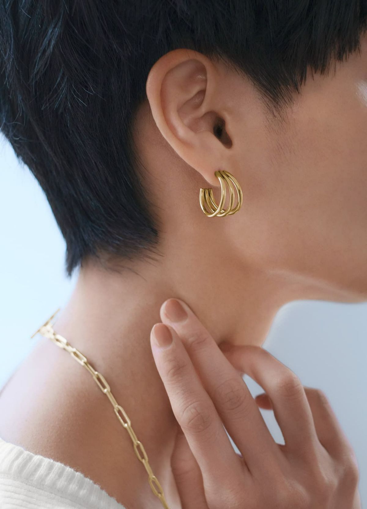 着用イメージ 165cm ゴールド