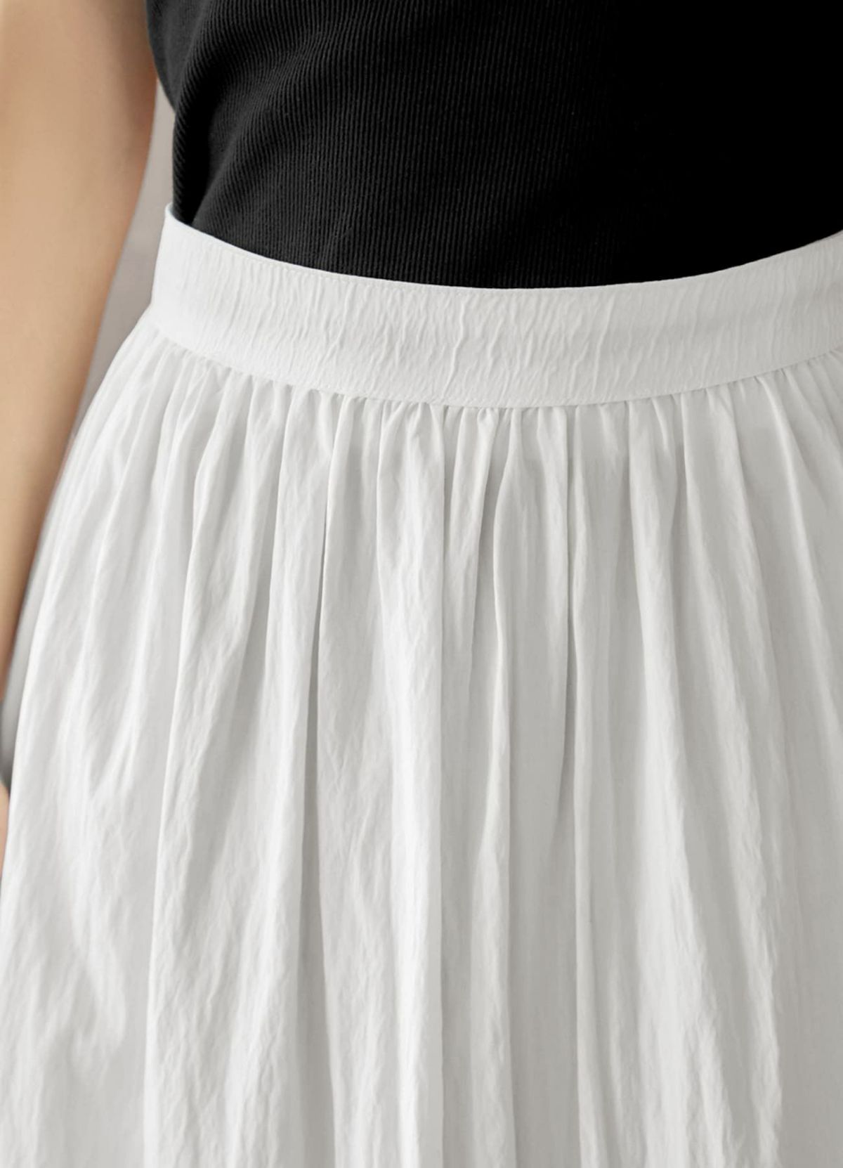 着用イメージ 167cm 着用サイズ S ホワイト