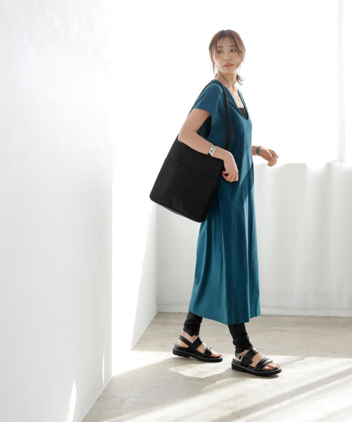 着用イメージ 166cm 着用サイズ 02 ダークブルー