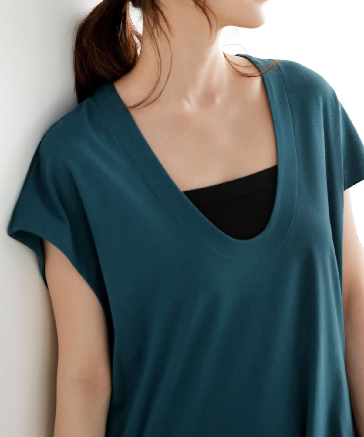 着用イメージ 166cm 着用サイズ 02 ダークブルー