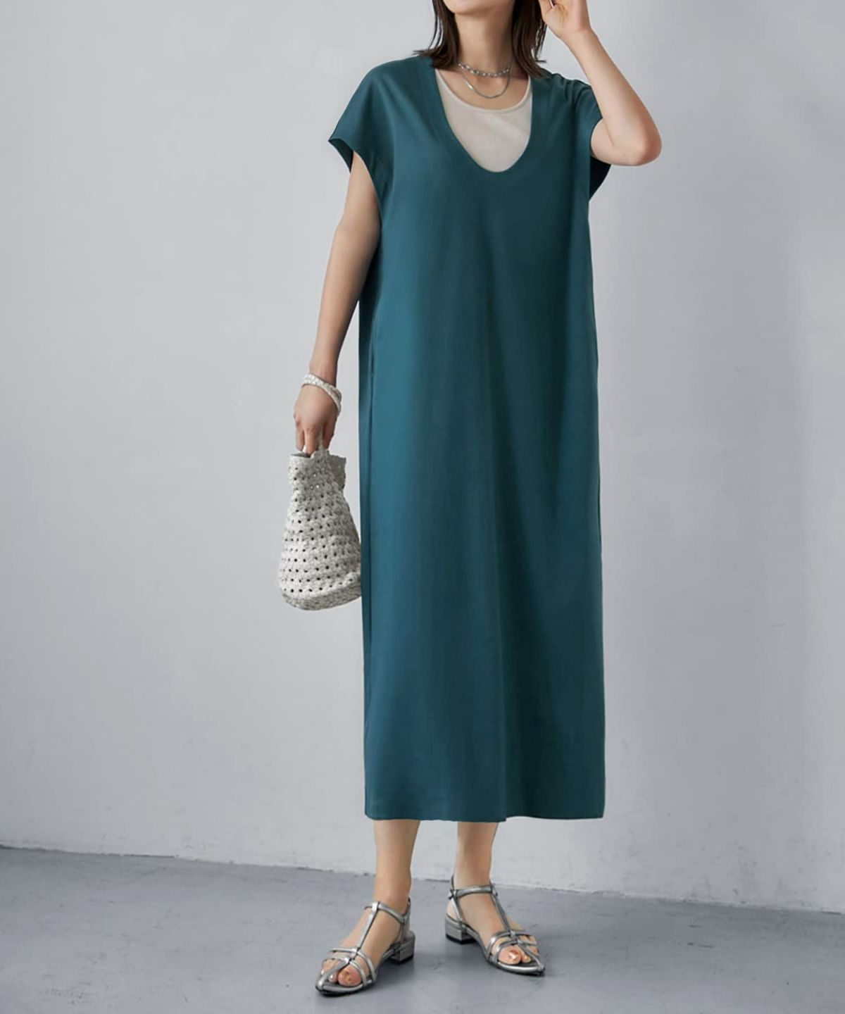 着用イメージ 165cm 着用サイズ 02 ダークブルー