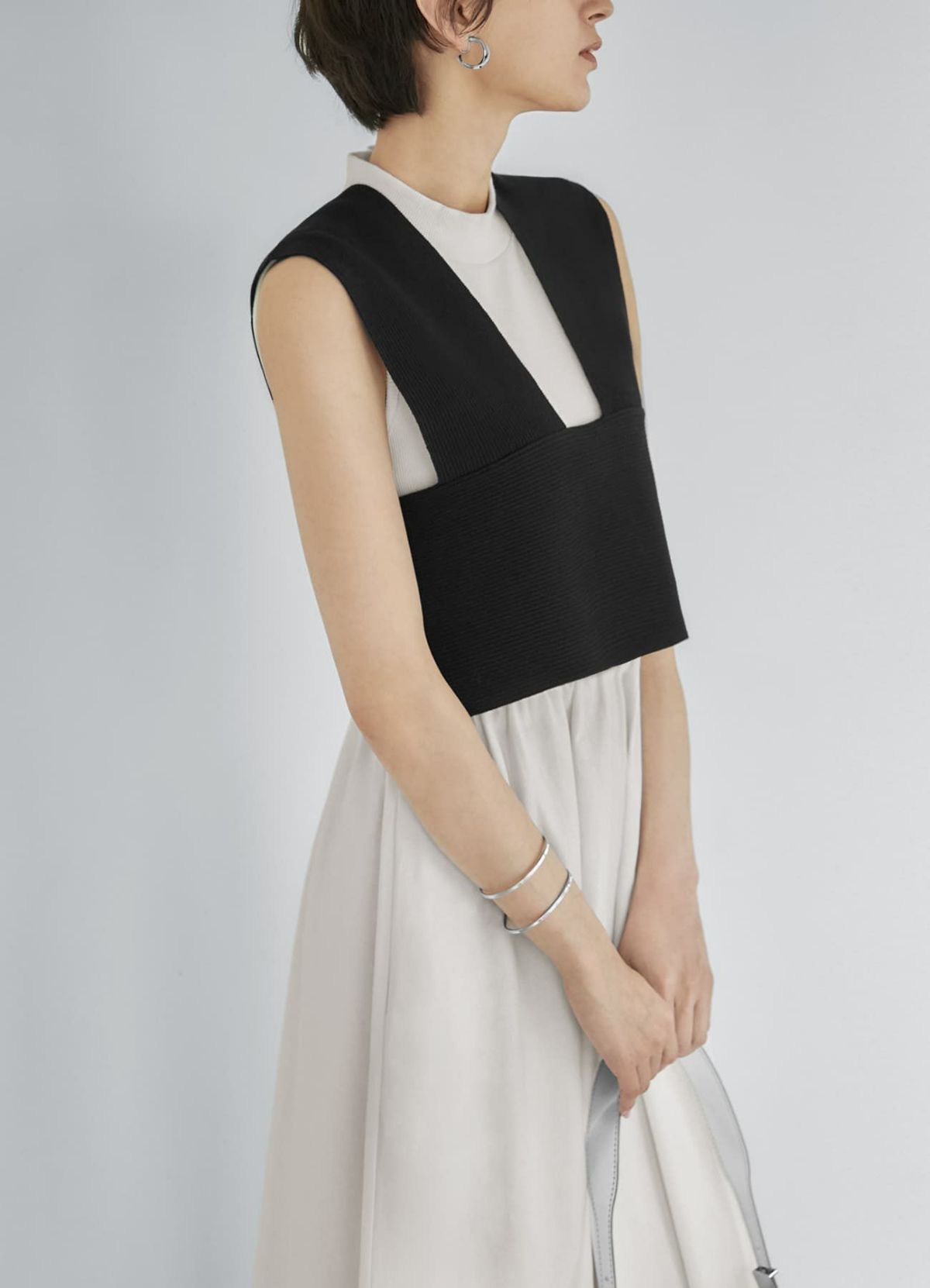 着用イメージ 168cm シルバー