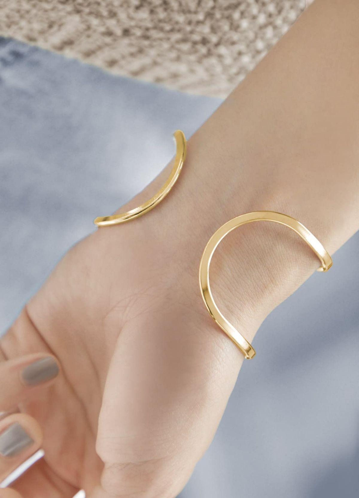 着用イメージ 167cm ゴールド