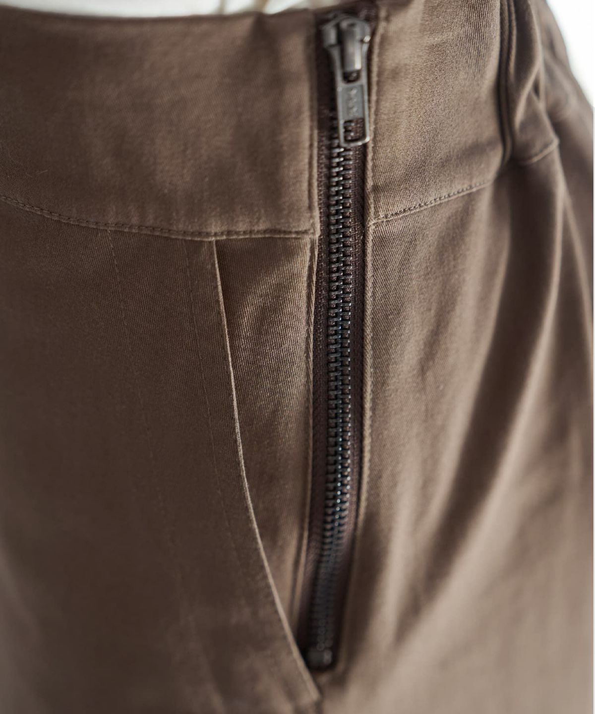 着用イメージ 165cm 着用サイズ 02 セピアブラウン