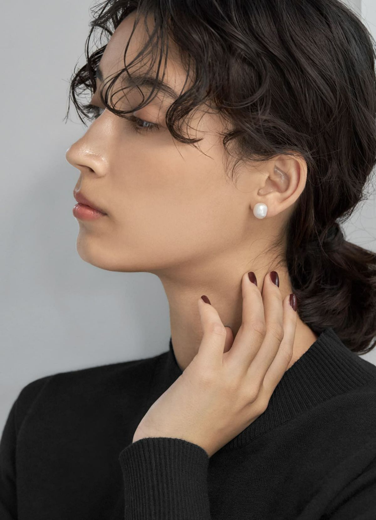 着用イメージ 167cm ゴールド