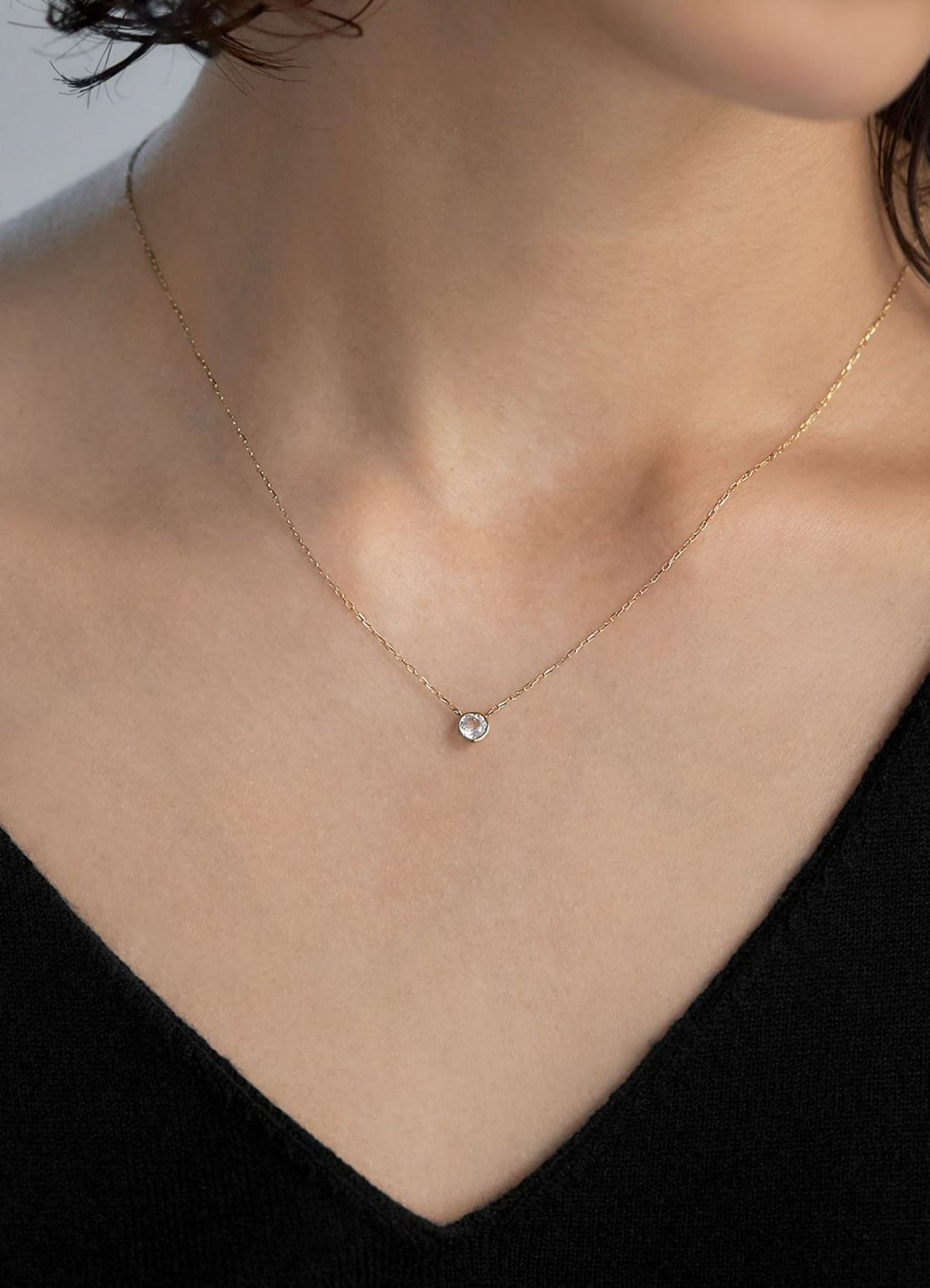 着用イメージ 167cm ゴールド