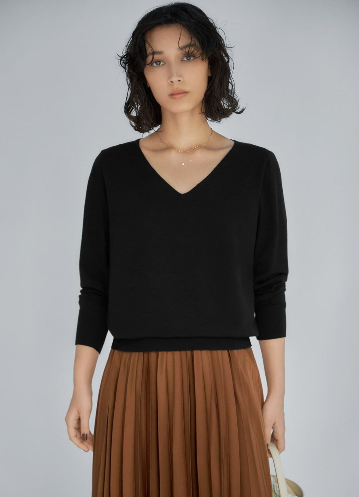 着用イメージ 167cm ゴールド