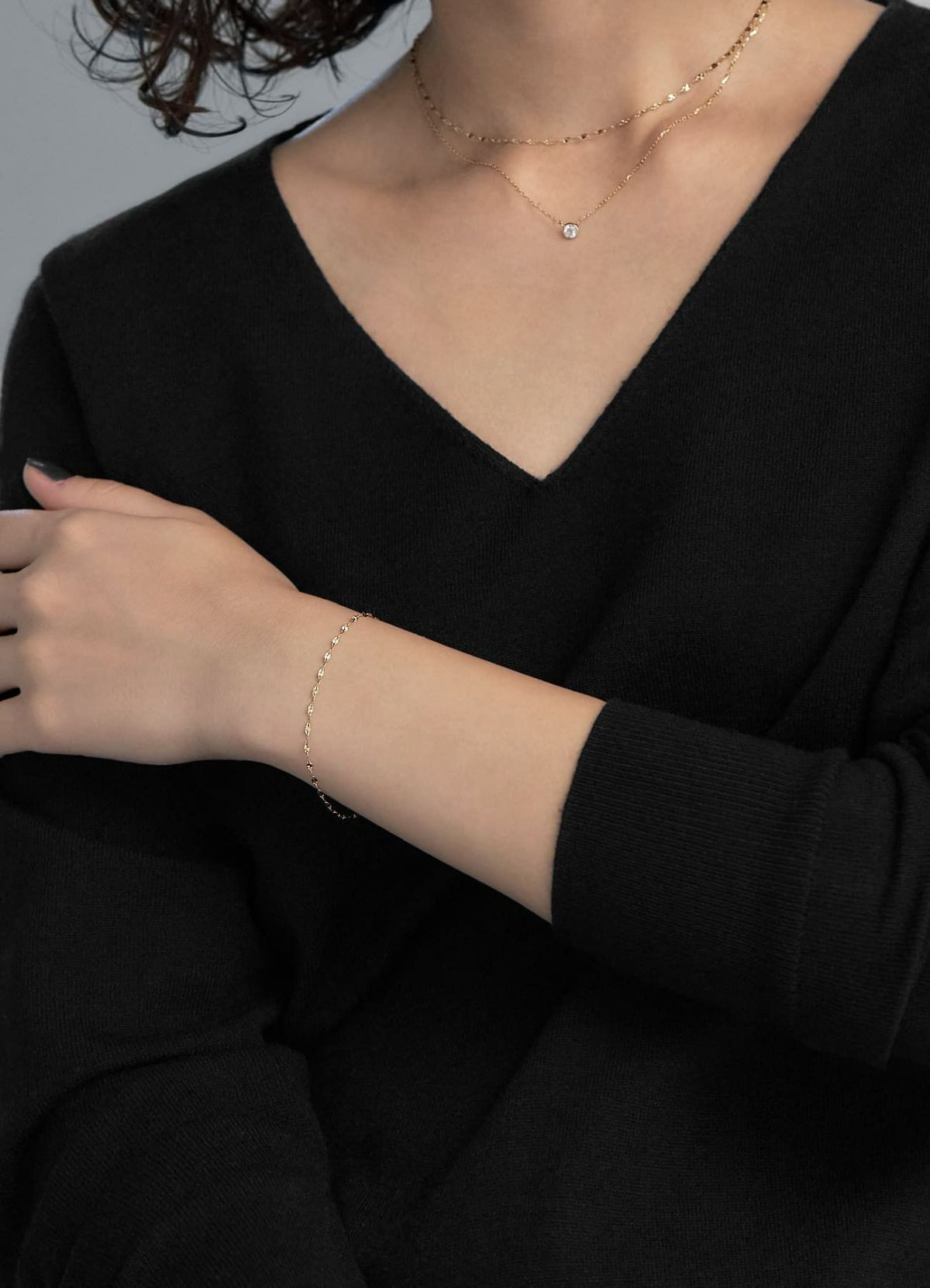 K10エクレアチェーンブレスレット