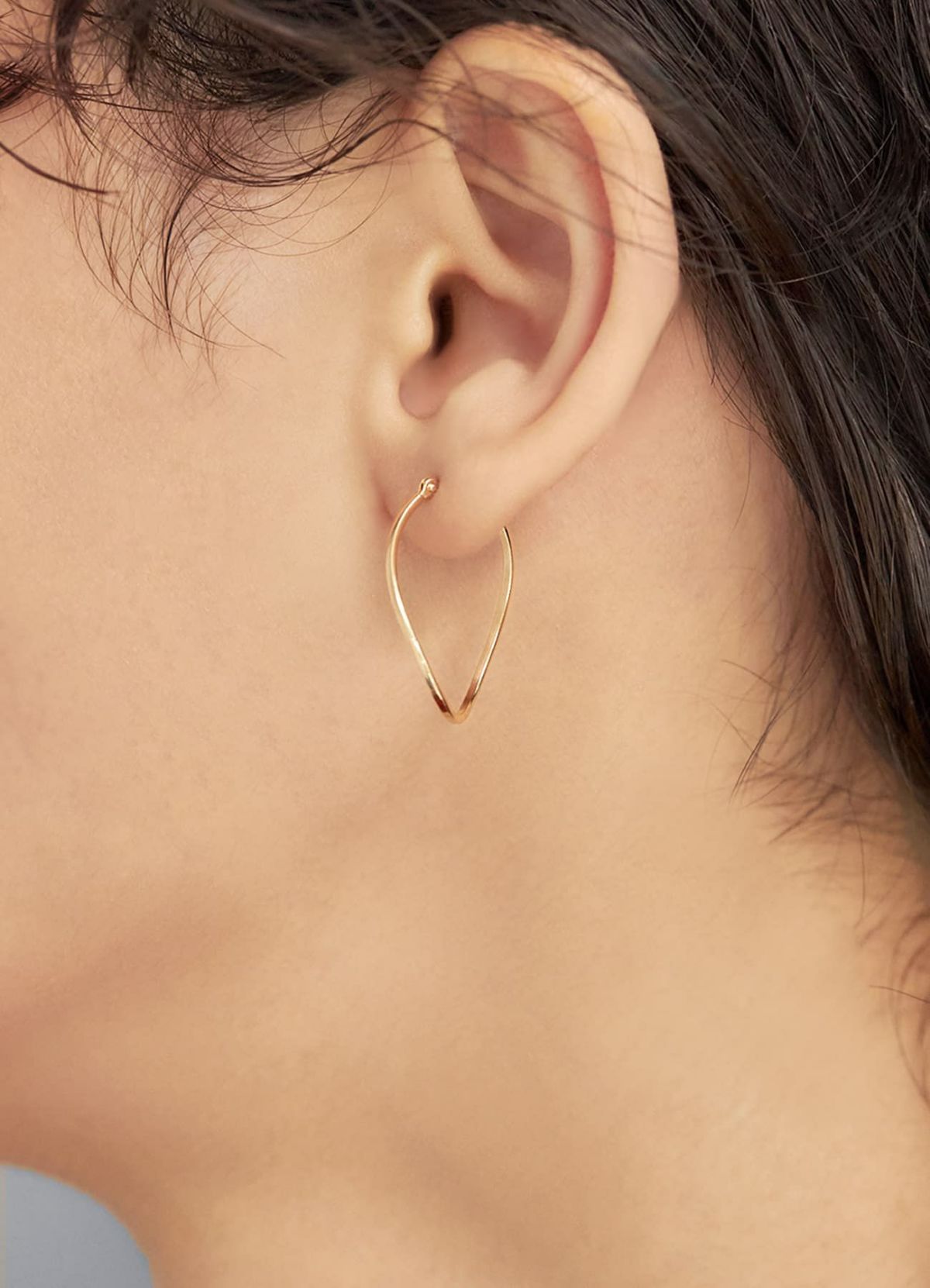 着用イメージ 167cm ゴールド