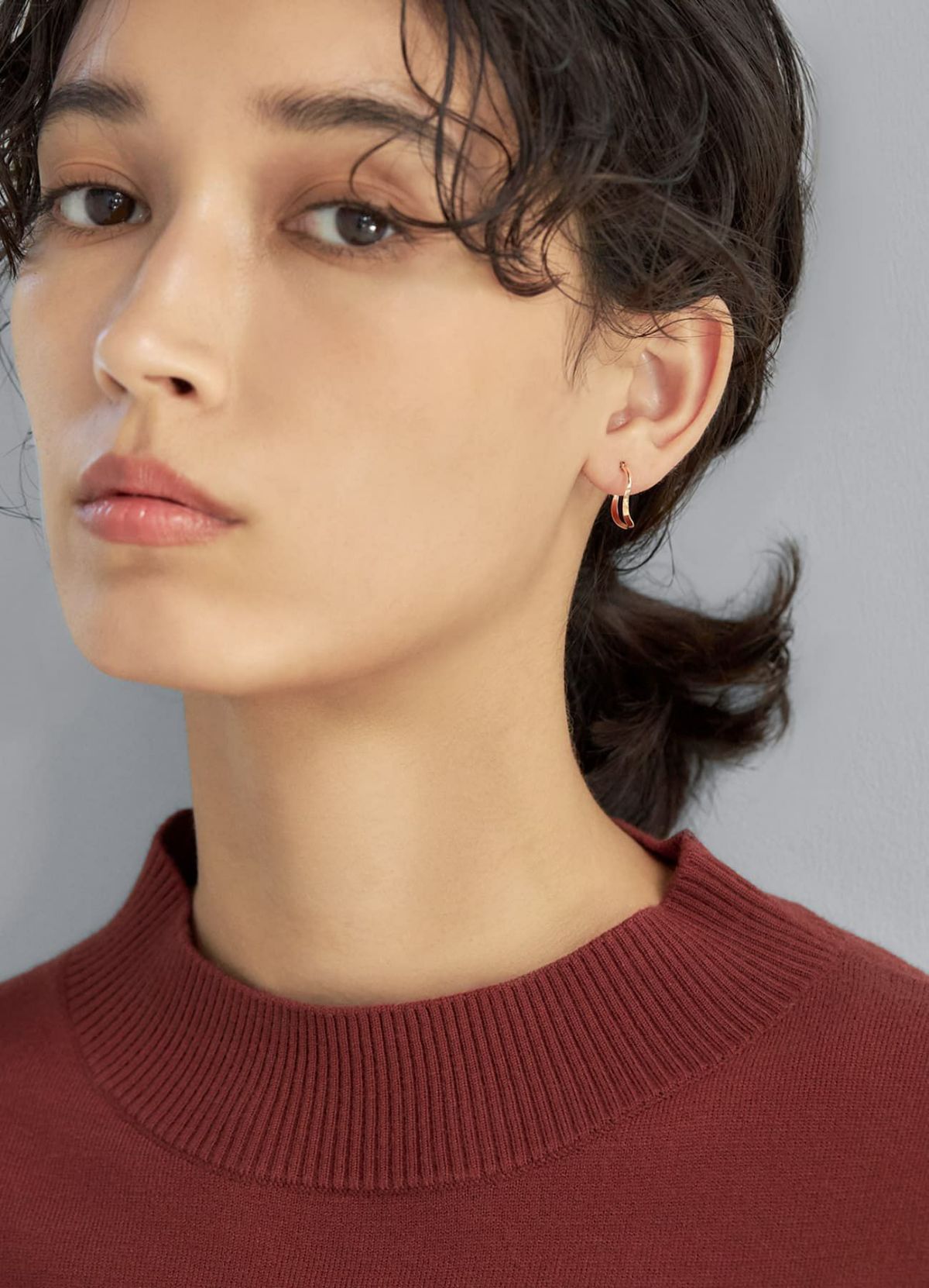 着用イメージ 167cm ゴールド