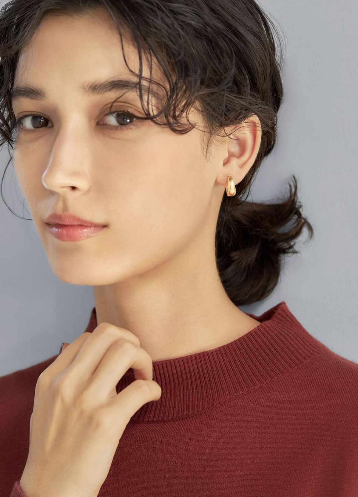 着用イメージ 167cm ゴールド