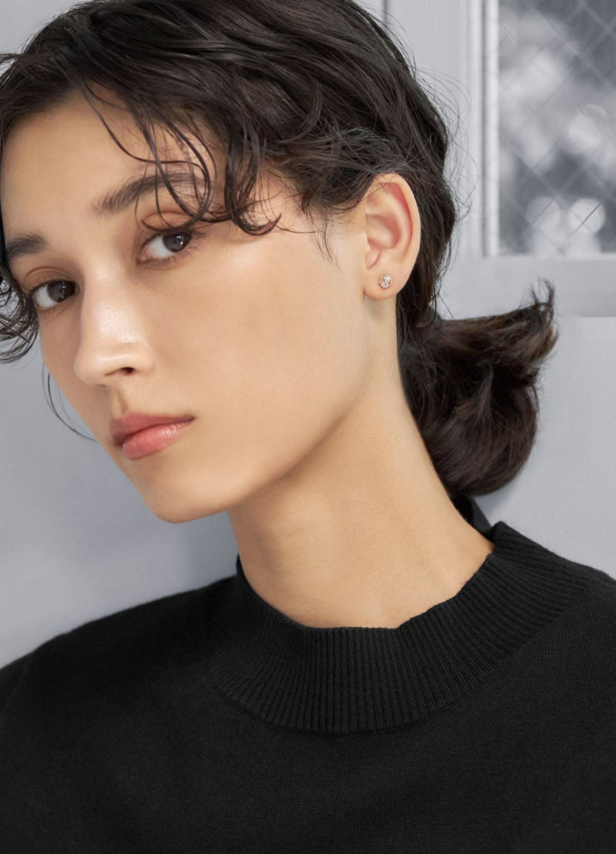 着用イメージ 167cm ゴールド