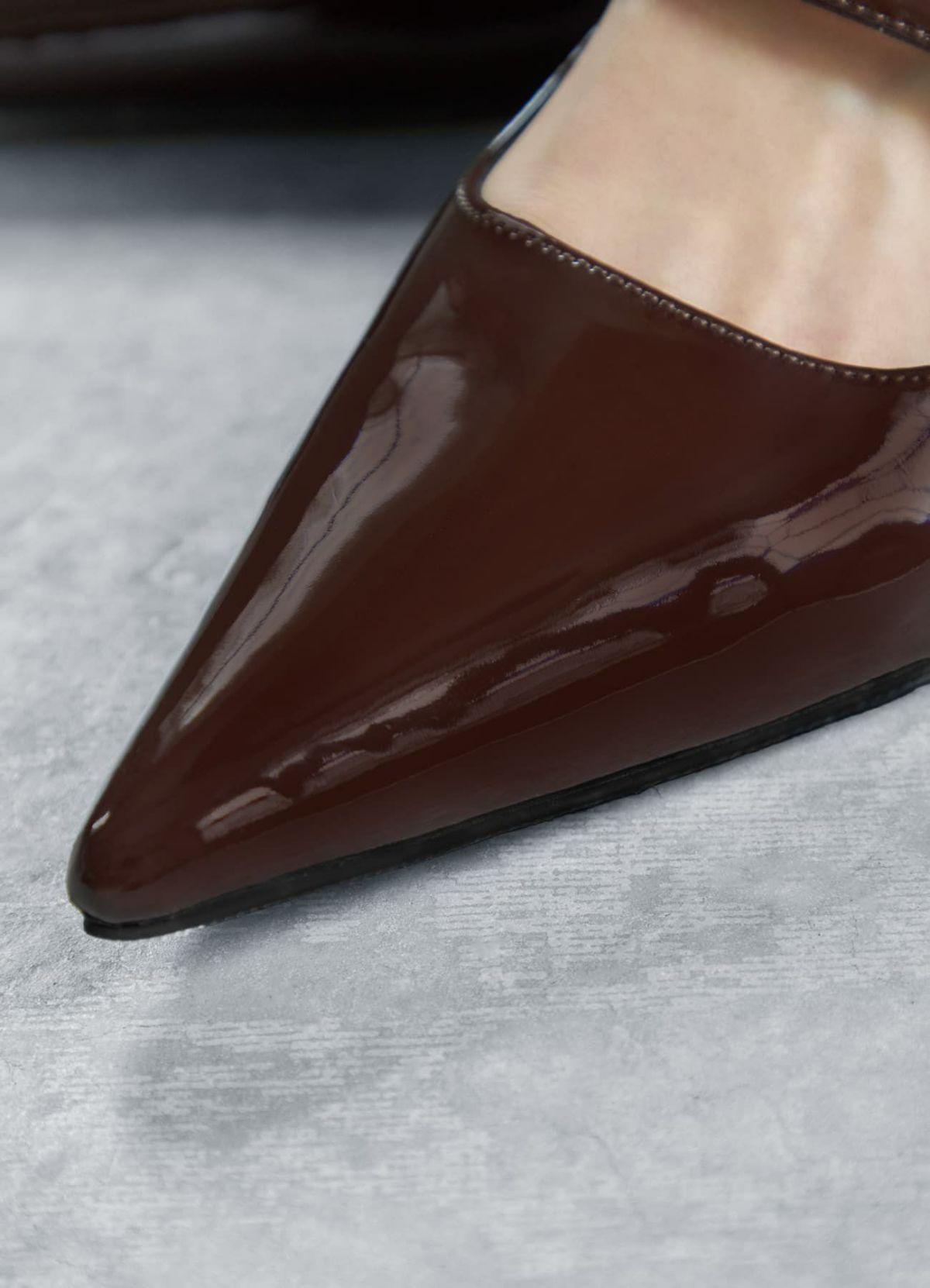 着用イメージ 168cm ダークブラウン