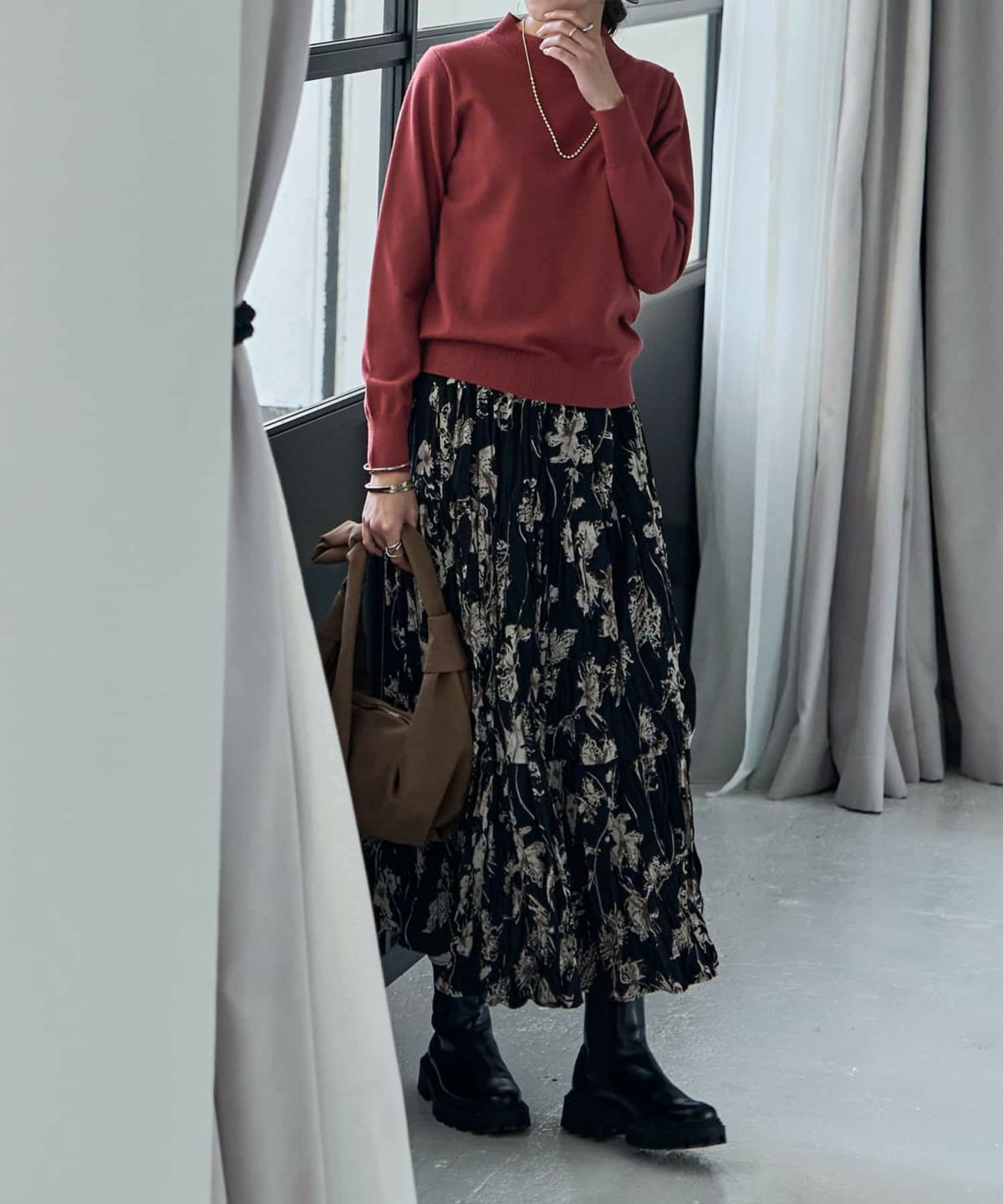 着用イメージ 168cm マホガニー