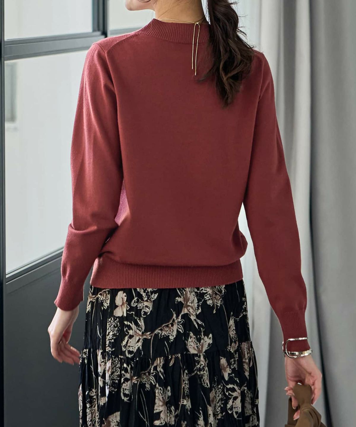 着用イメージ 168cm マホガニー