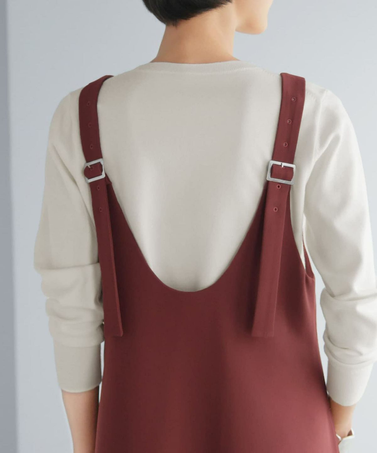 着用イメージ 168cm ルビーブラウン 02サイズ