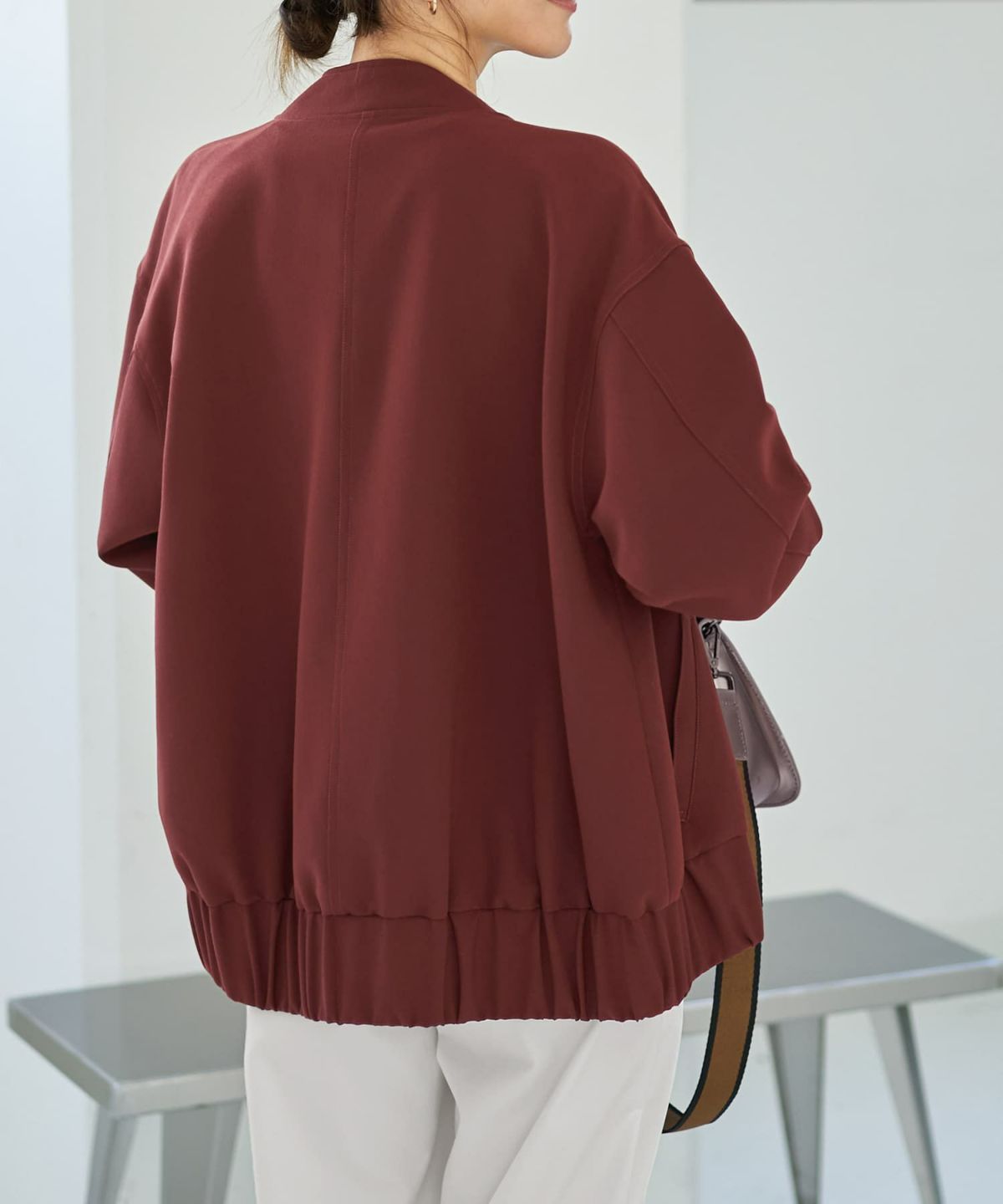 着用イメージ 166cm アカチャ