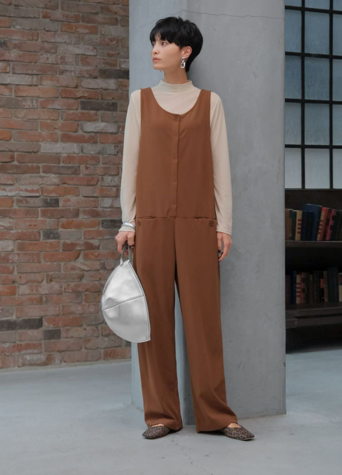 着用イメージ 165cm エクリュ