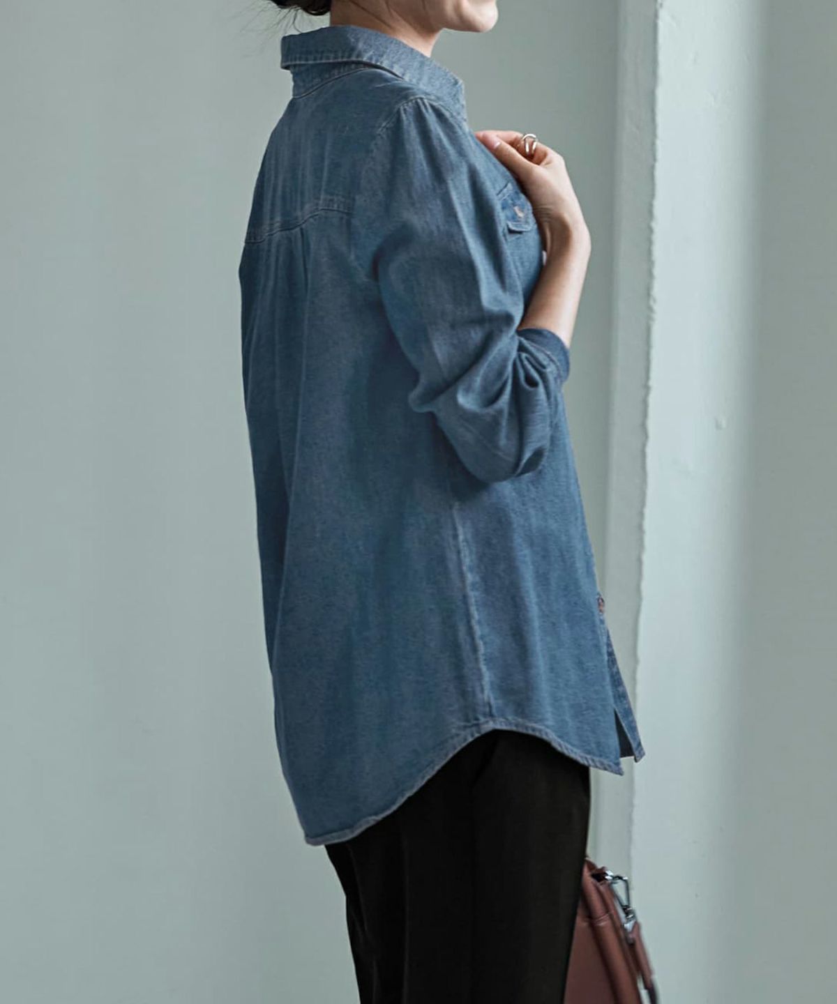 着用イメージ 168㎝　ブルー