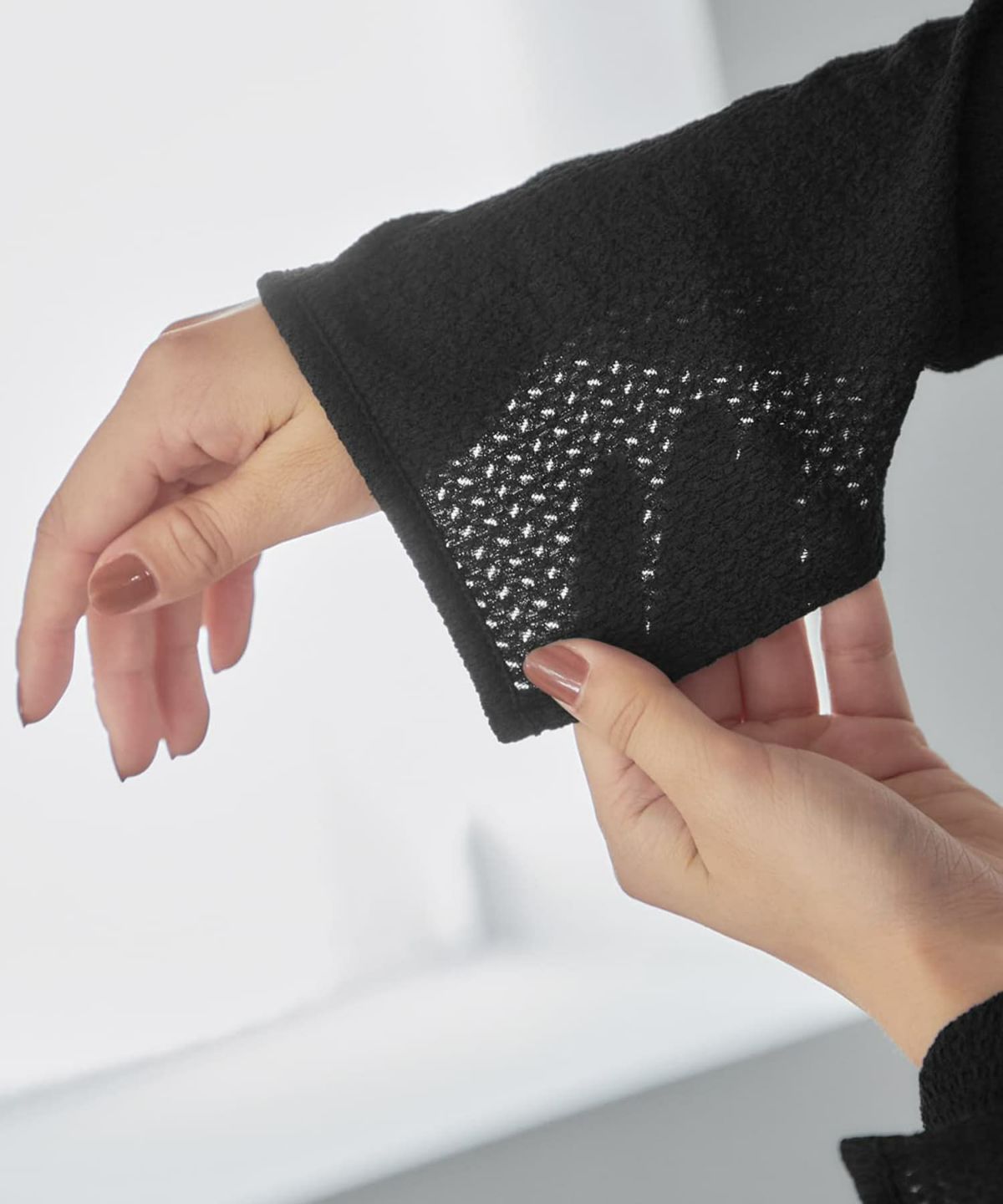 着用イメージ 165cm ブラック