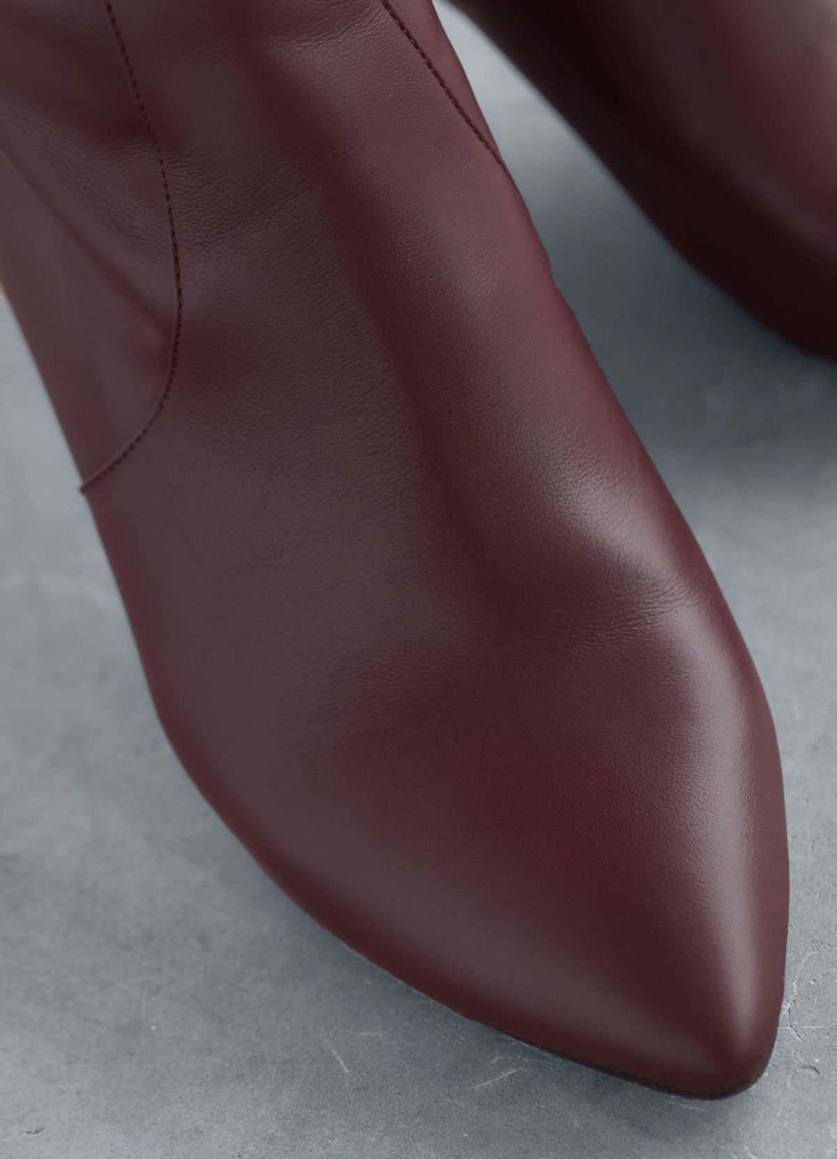 着用イメージ 165cm ボルドー