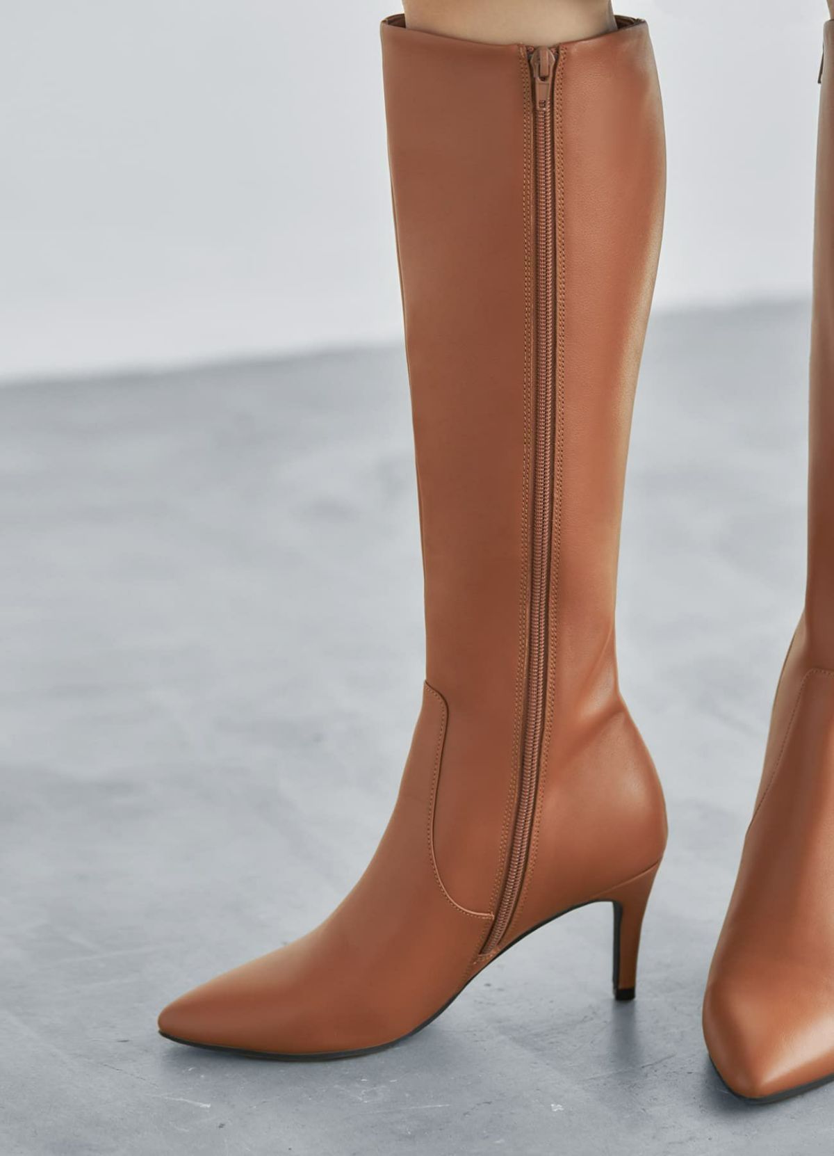 着用イメージ 165cm ライトブラウン