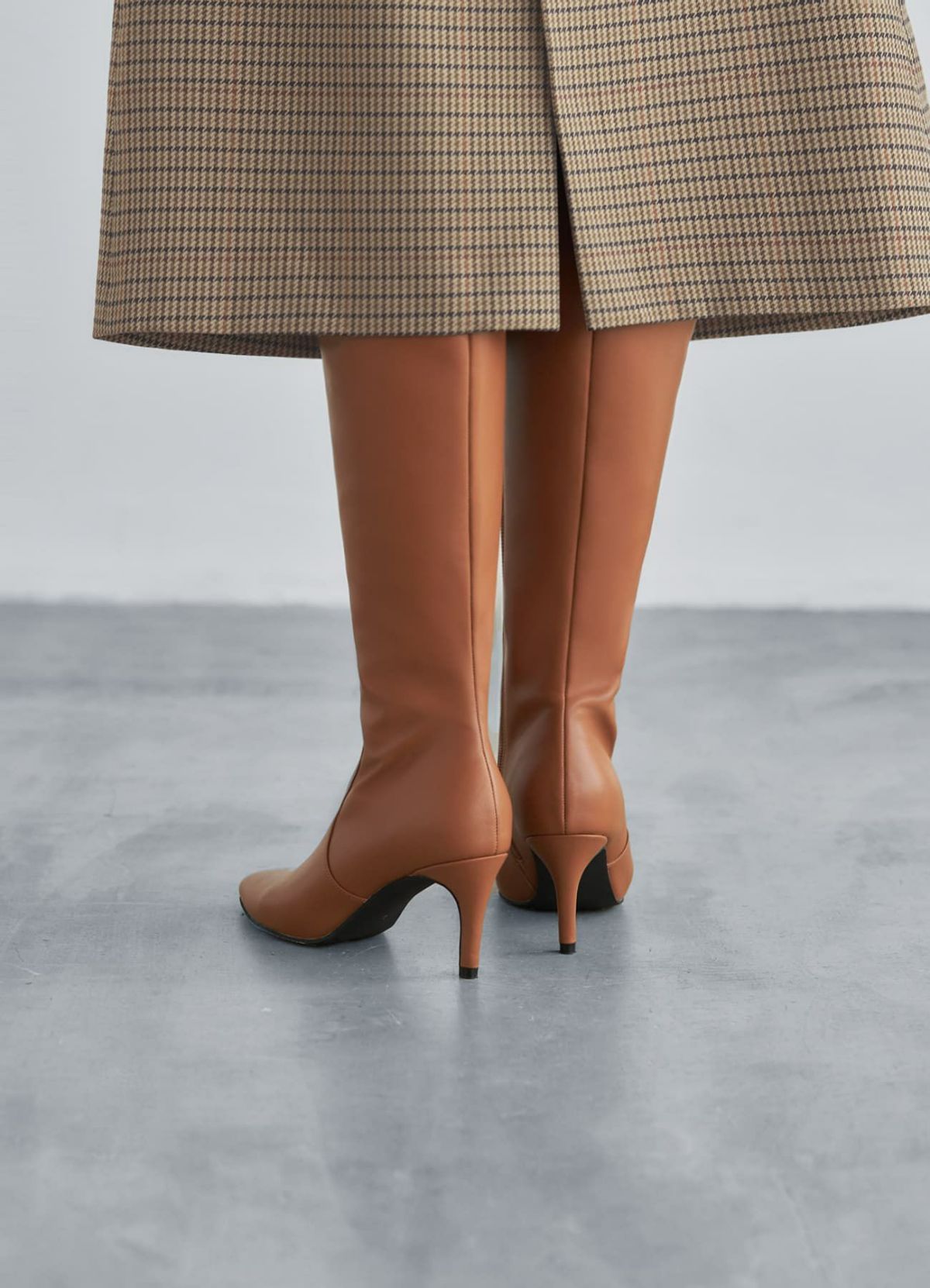 着用イメージ 165cm ライトブラウン