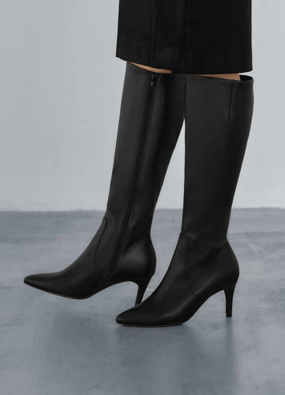 着用イメージ 165cm ブラック