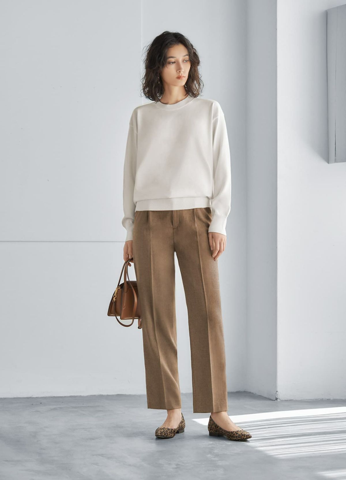 着用イメージ 167cm 着用サイズ S キャメルミックス