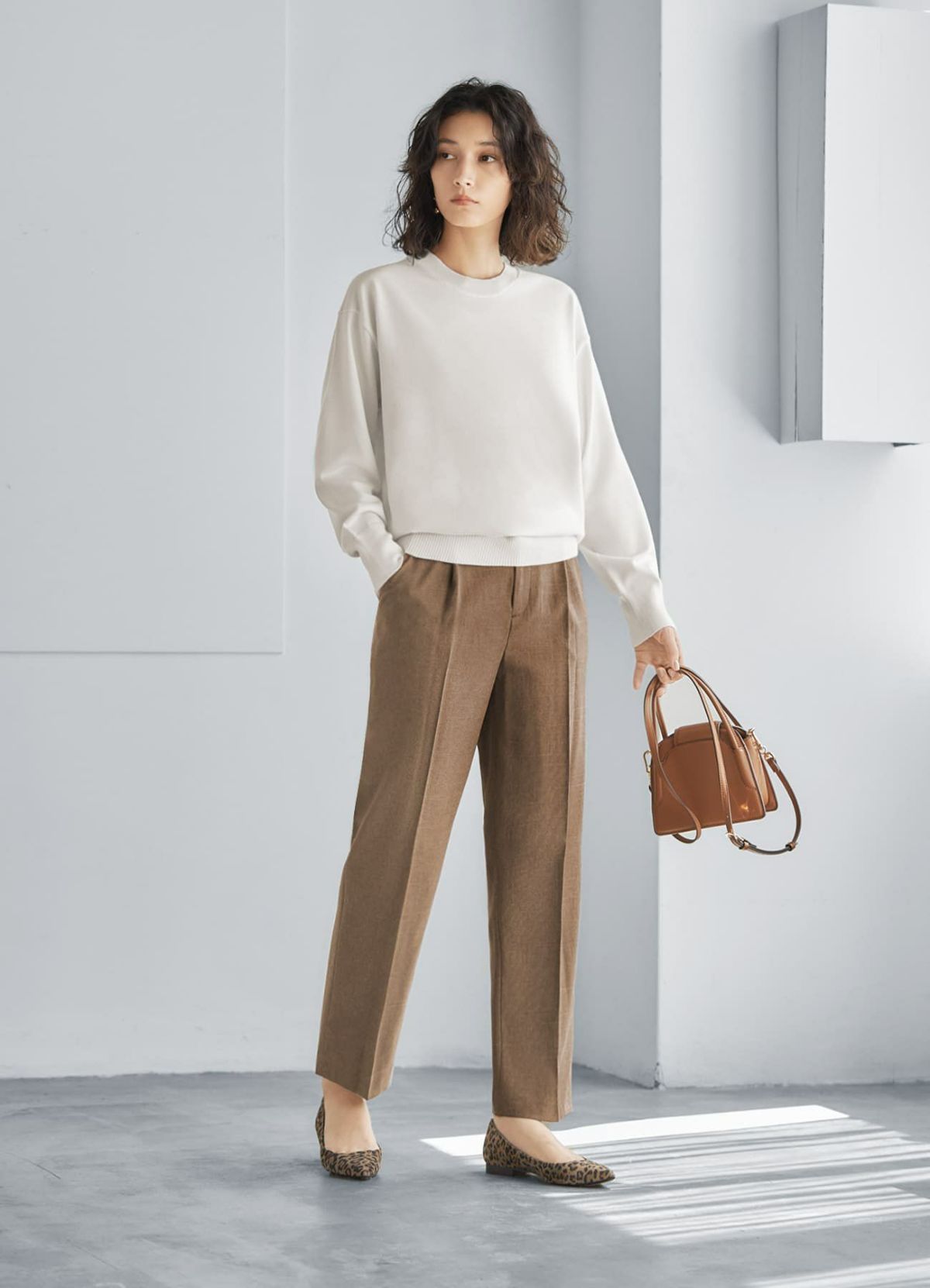 着用イメージ 167cm 着用サイズ S キャメルミックス