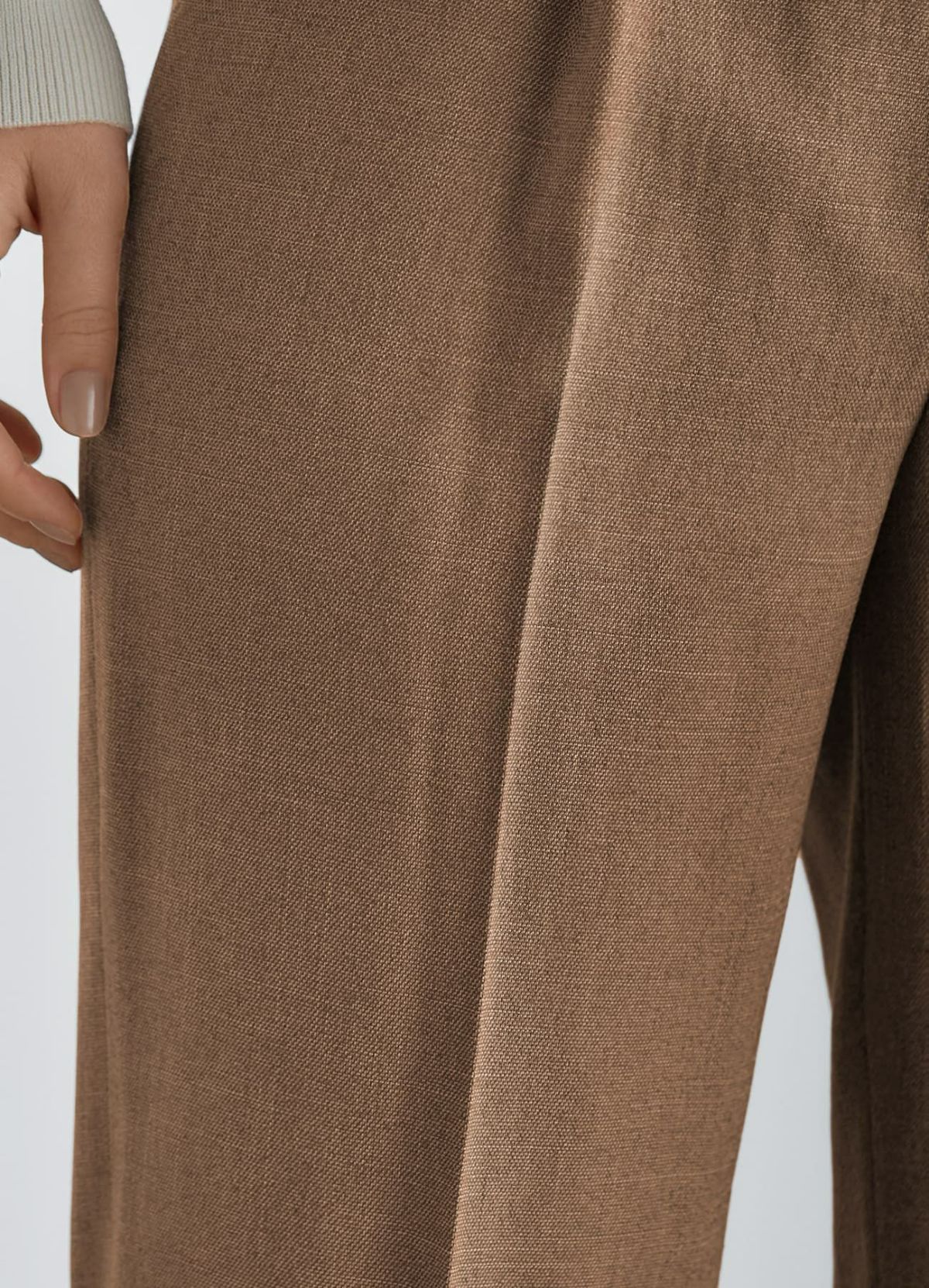 着用イメージ 167cm 着用サイズ S キャメルミックス