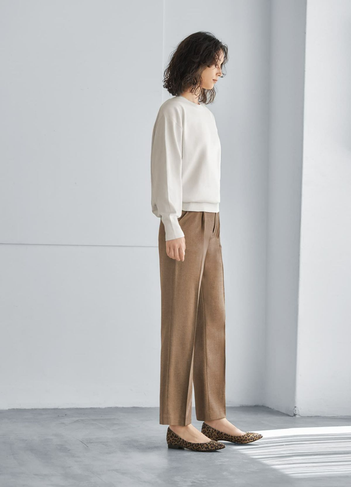 着用イメージ 167cm 着用サイズ S キャメルミックス